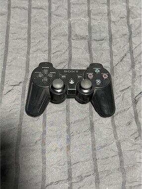 Sony PS3 Dualshock 3 Sixaxis Controller Black Genuine OEM